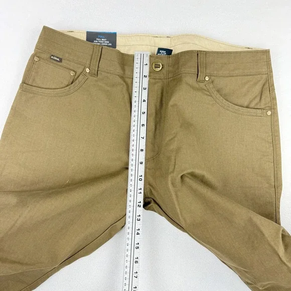 KUHL Rydr Pants Size 38x30 Eurotwill Full Fit Mens Dark Khaki 5016, NWT